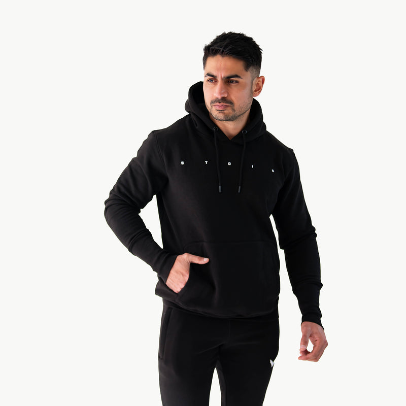 Athlete Utility Hoodie - Black