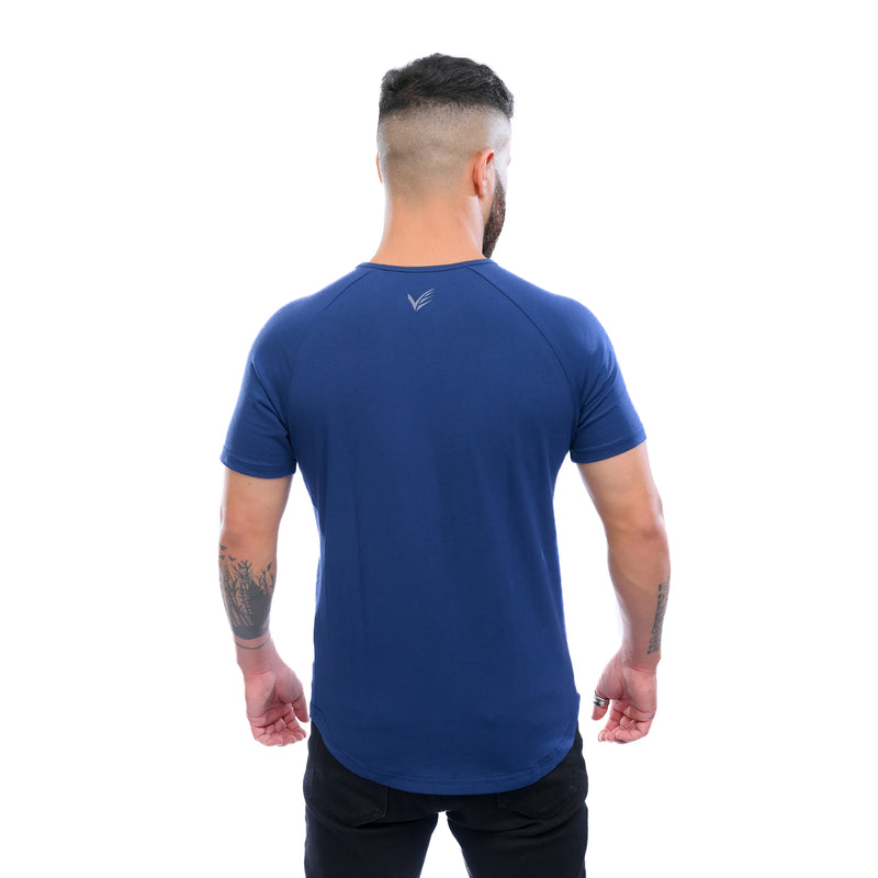 Combed Stretch Short Sleeve - Navy