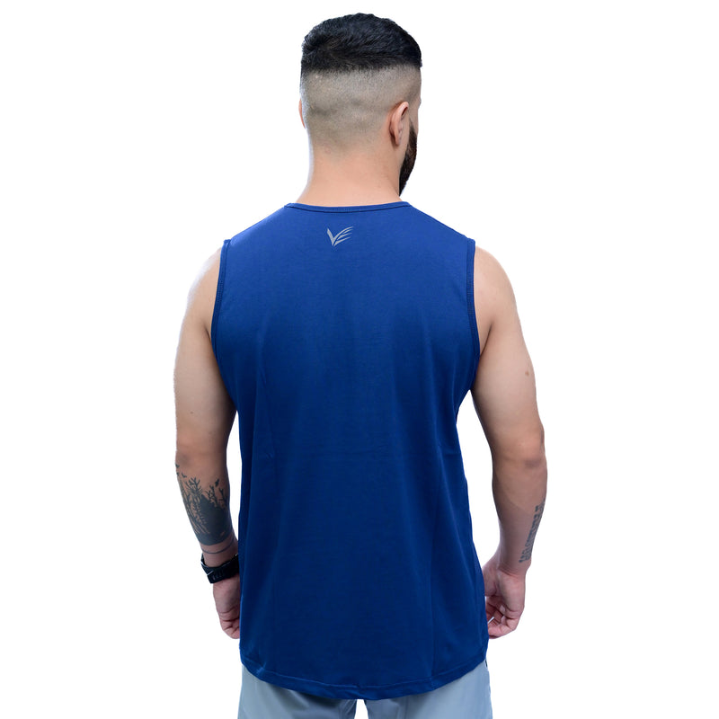 Combed Relaxed Cutoff - Navy