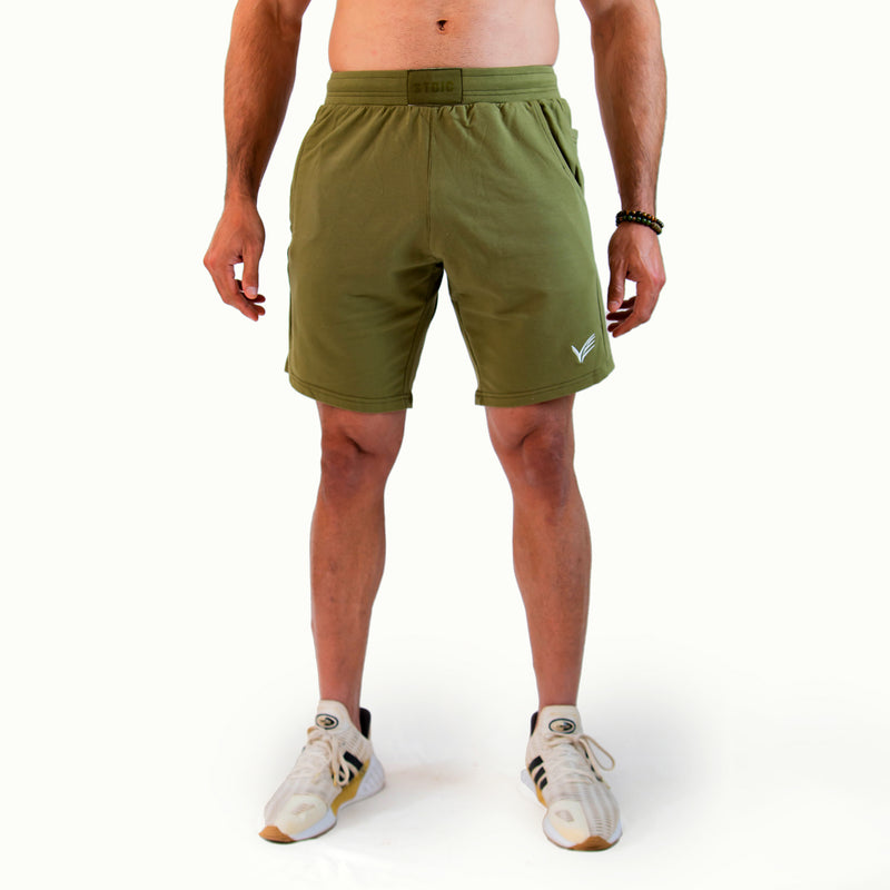 Essential French Terry Shorts - Green