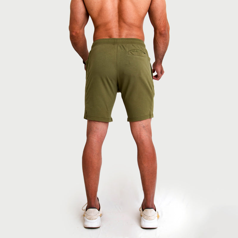 Essential French Terry Shorts - Green