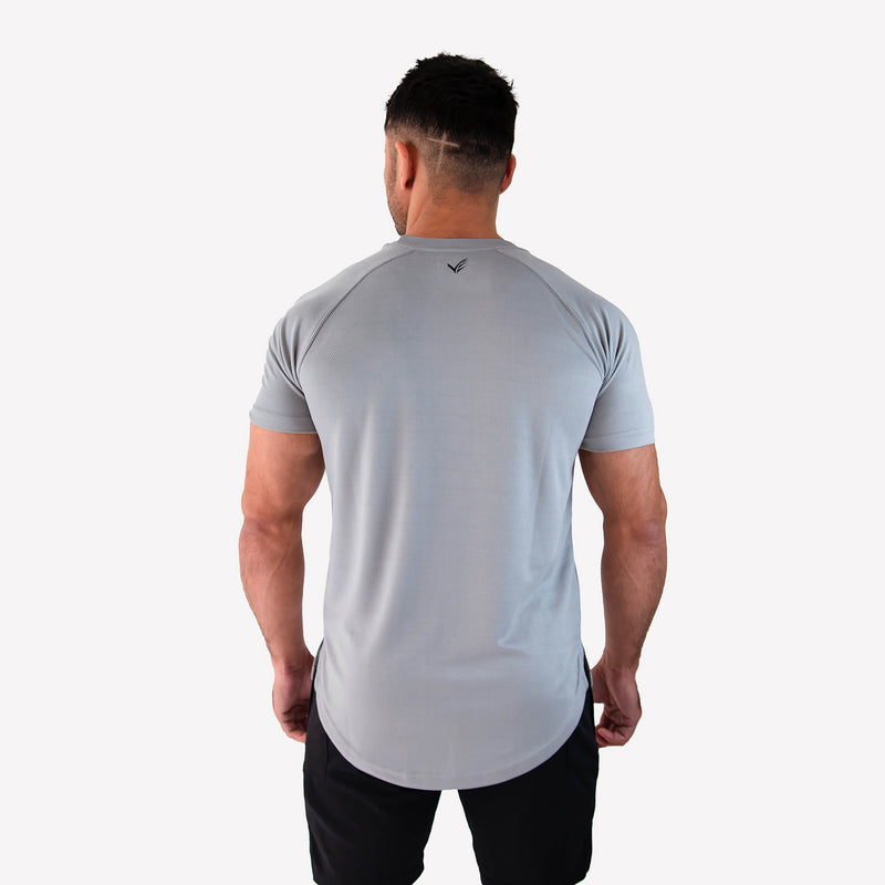 Mesh-Lite Established Short Sleeve - Silver