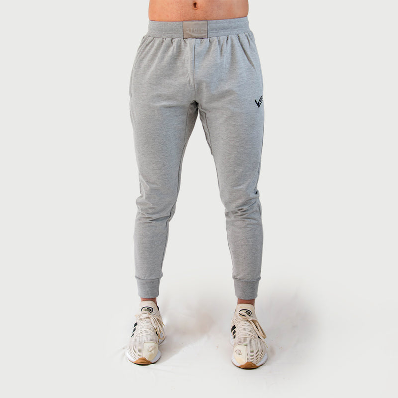 Essential French Terry Joggers/Trousers - Heather Grey