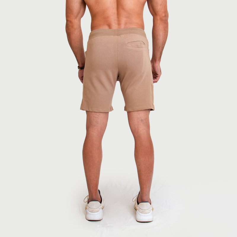 Essential French Terry Shorts - Camel