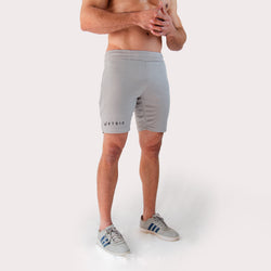 Mesh-Lite Utility Shorts - Silver