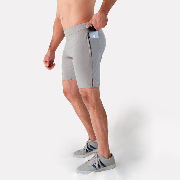 Mesh-Lite Utility Shorts - Silver