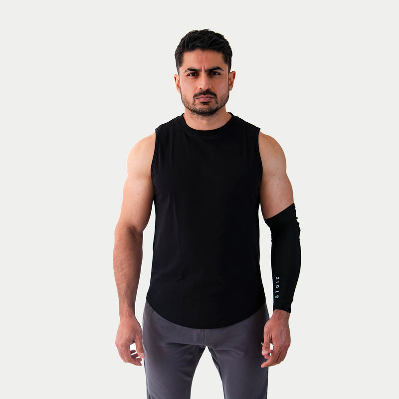 Established Combed Tank - Black