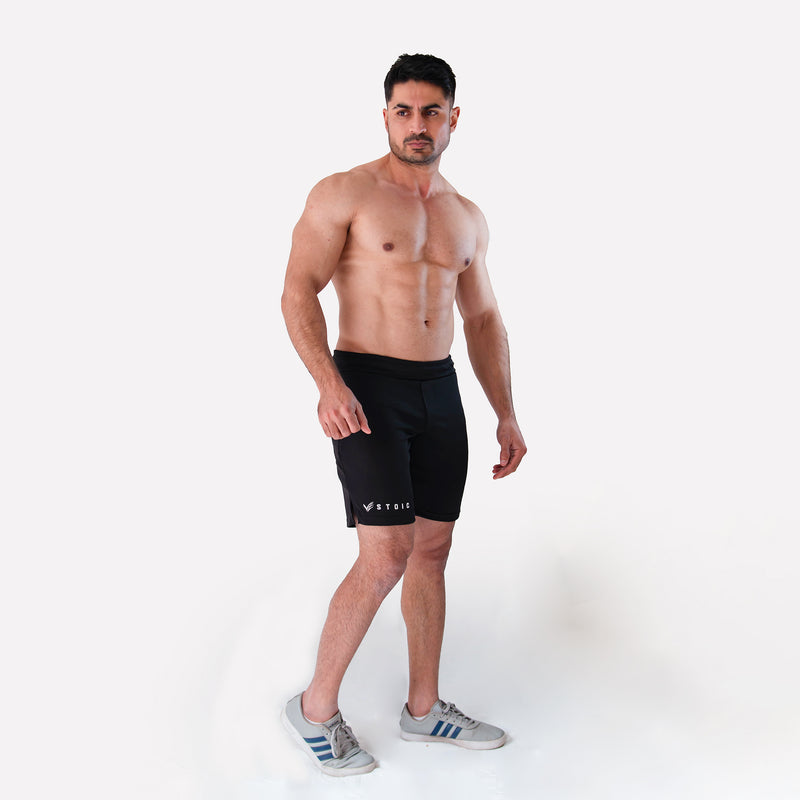 Mesh-Lite Utility Shorts - Black