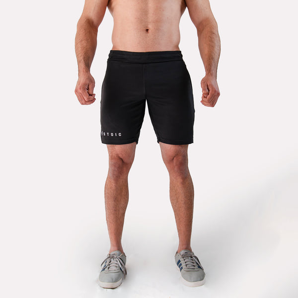 Mesh-Lite Utility Shorts - Black