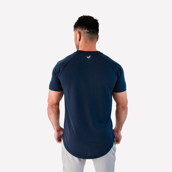 Mesh-Lite Established Short Sleeve - Navy