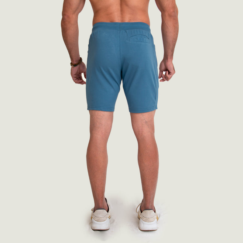 Essential French Terry Shorts - Blue