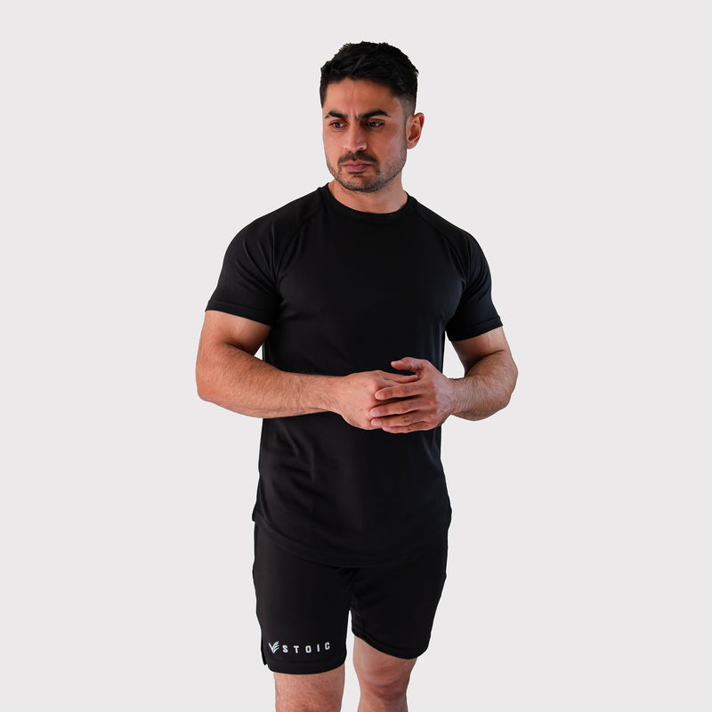 Mesh-Lite Established Short Sleeve - Black