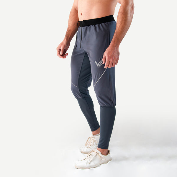 Train-Lite Technical Hybrid Joggers - Charcoal