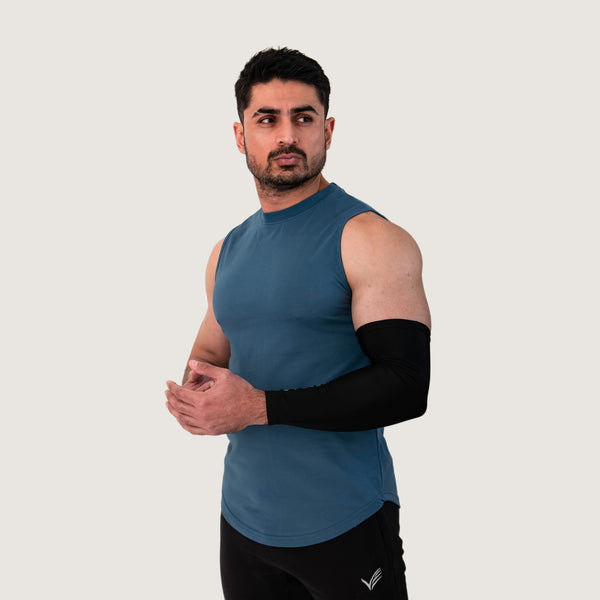 Established Combed Tank - Blue