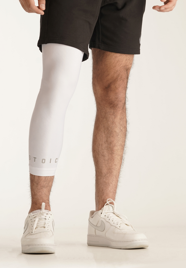 Training Leg Sleeves - White