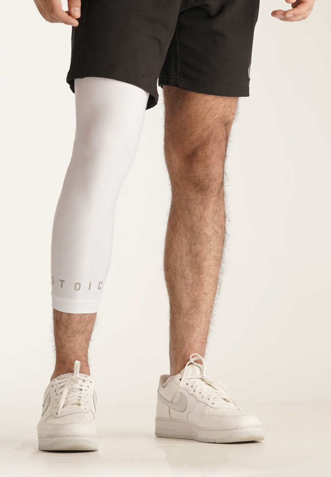 Training Leg Sleeves - White